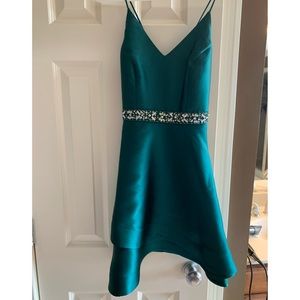 Emerald Green Homecoming Dress